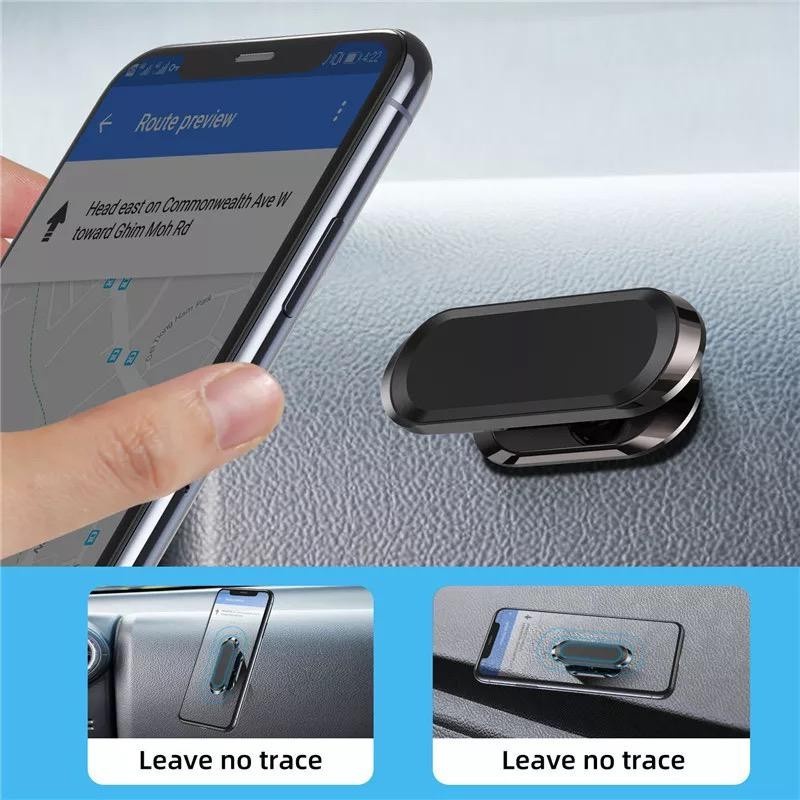 Trend-CAR HOLDER / CAR PHONE HOLDER MAGNETIC TEMPAT HP DI MOBIL/KANTOR/RUMAH - MINI PERSEGI