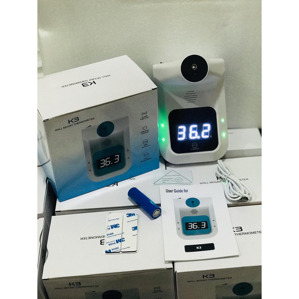 K3 Wall Mounted Thermometer Standing Infrared Termometer Non Contact [K3]