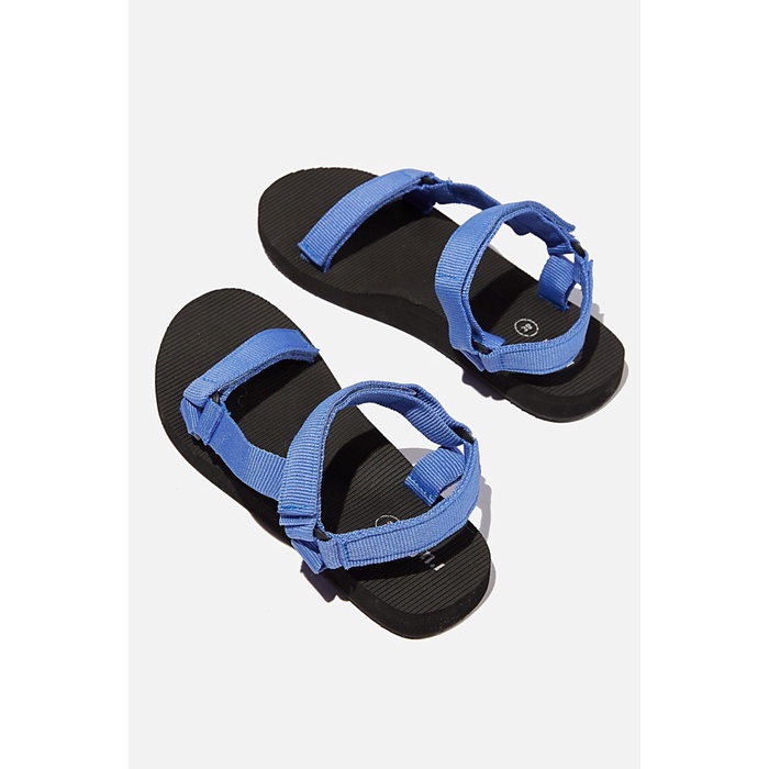 RUBI - Sepatu Sandal Wanita - Stormy Sporty Sandal Ecru to Blue - Blue, 39