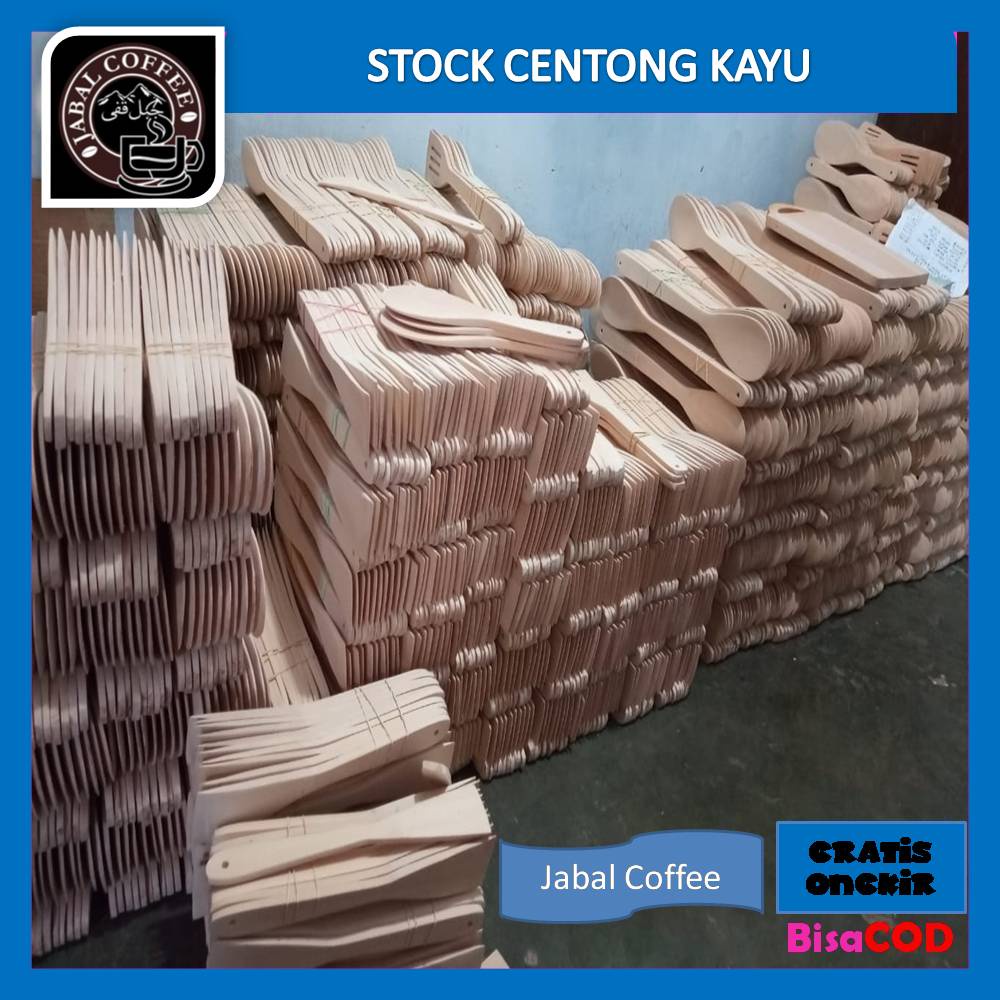 Spatula Kayu Lubang / Sutil Kayu Lubang / Sutil Kayu / Spatula Kayu 02