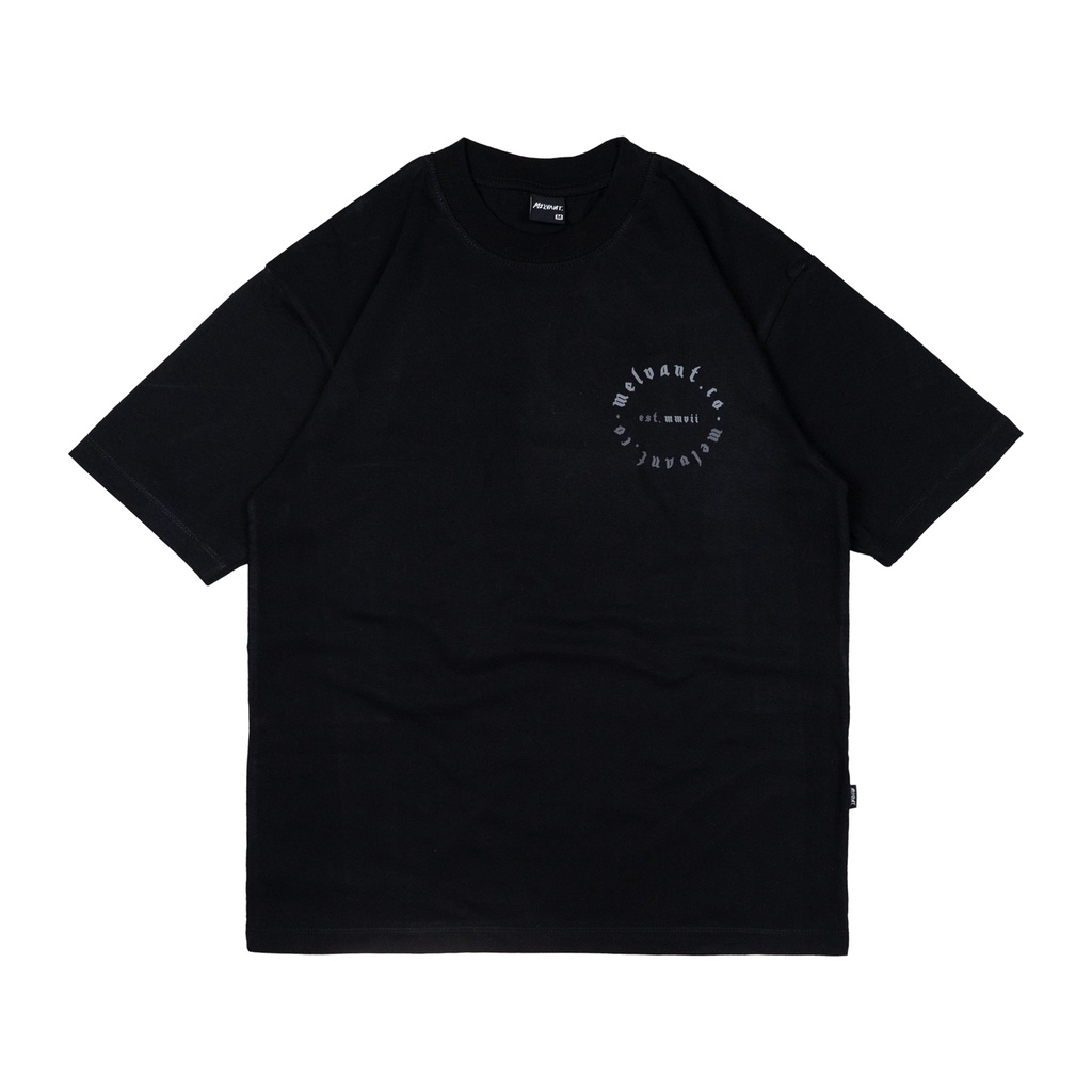 MTS HIPA BLACK - MELVANT TSHIRT