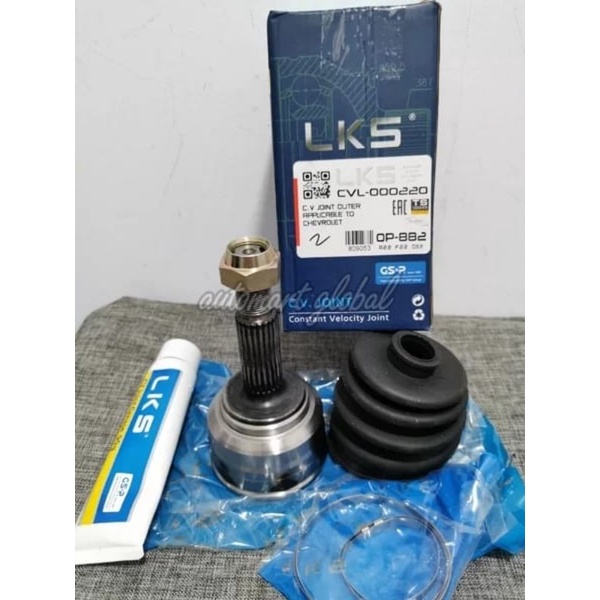 cv joint luar Chevrolet kalos lova