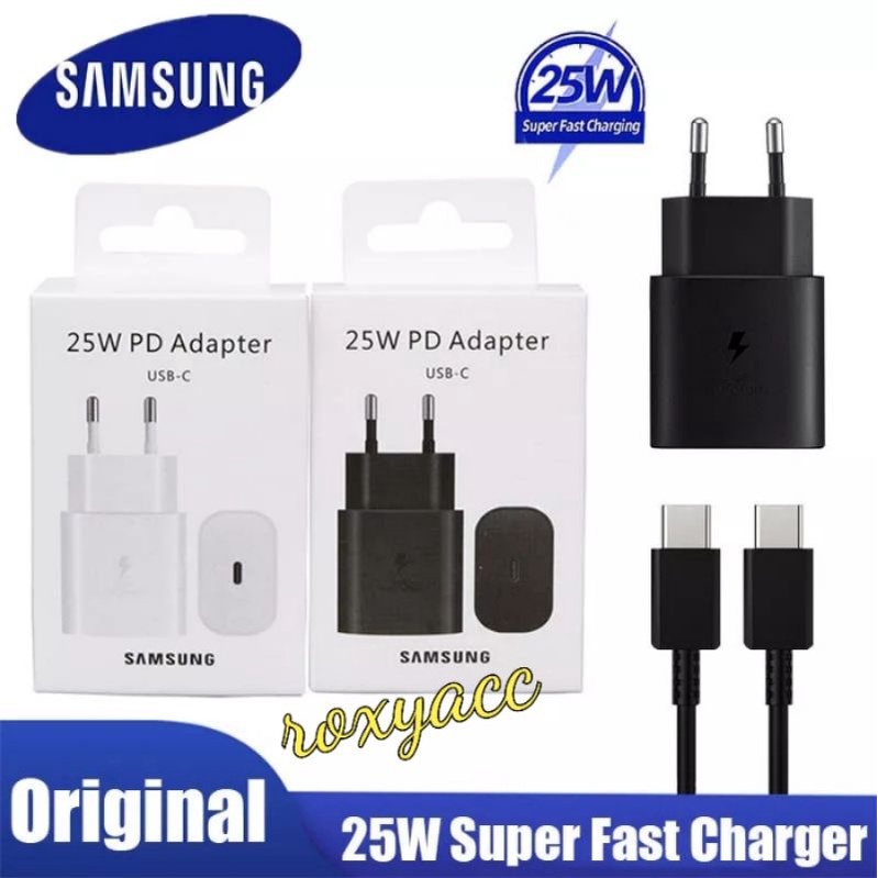CHARGER SAMSUNG A52 , A52S , A72 SUPER FAST CHARGING TYPE C TO C ORIGINAL
