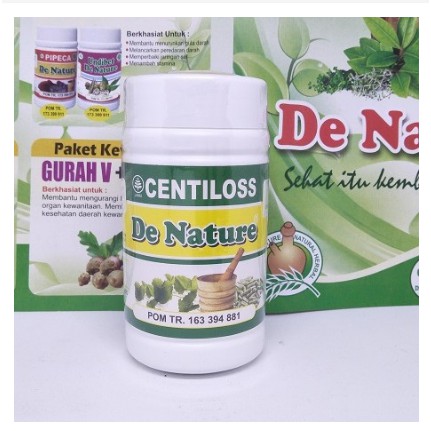 CENTILOS Obat Herbal Stroke Saraf Kejepit Struk - DE NATURE OBAT STRUK PIKUN AMAN UNTUK LANSIA 100% 
