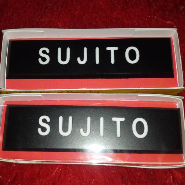 

Nama dada ukir hitam doff