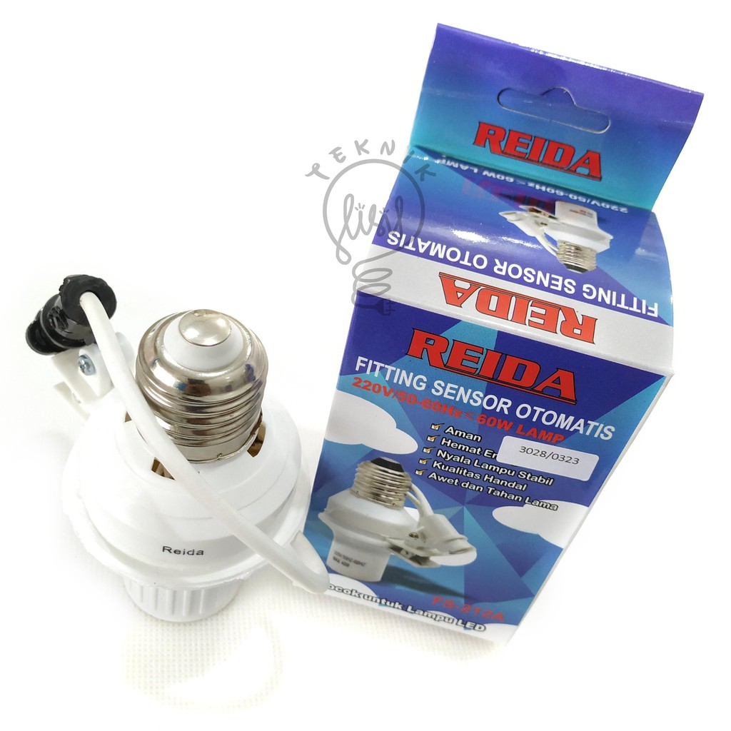 FITTING SENSOR LAMPU OTOMATIS REIDA E27 FSR0300198AA