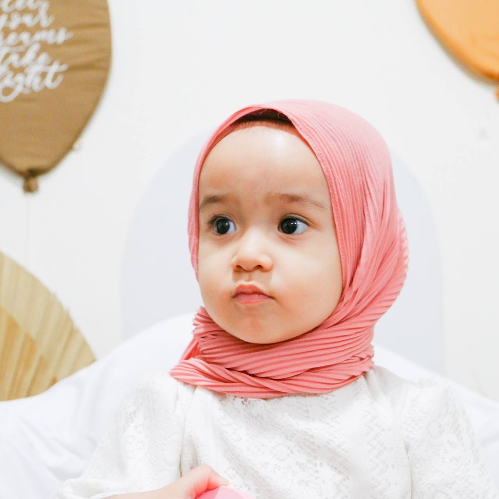 Afsheenastore Pasmina Kesya Plisket / Jilbab Anak Perempuan 1-12 Th