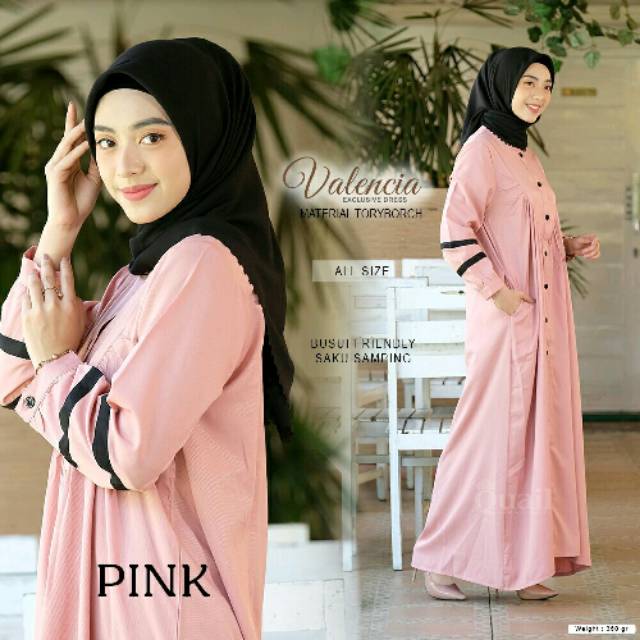 Valencia dress ori by quail hijab