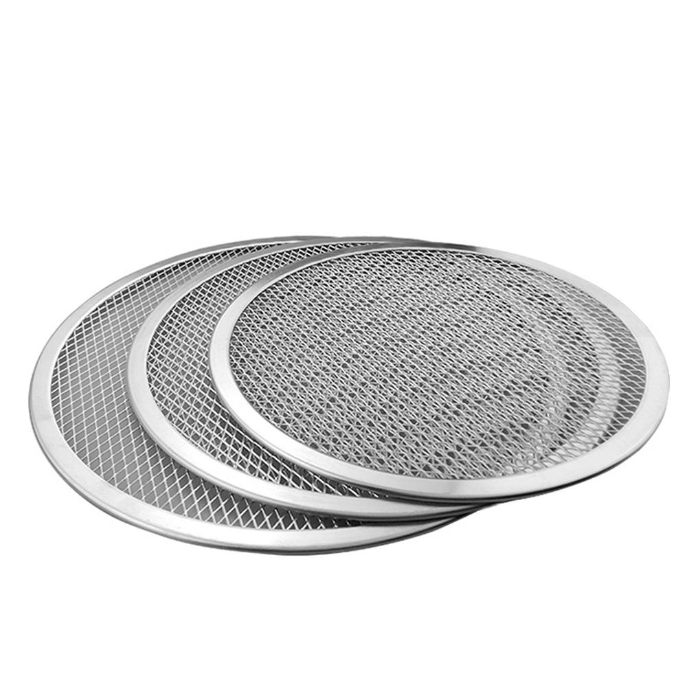 [Elegan] Tray Pizza Mesh6Per7 /8/9Inch Bakeware Panci Alat Dapur Baking Tray