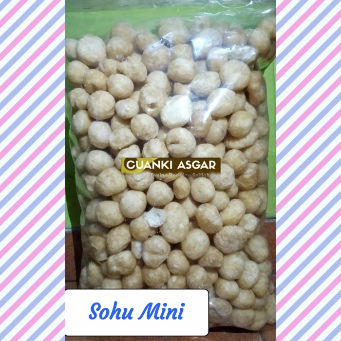 

Cuanki Sohu Mini isi 1Kg - Toping Boci, Seblak, Bakso - non bubble - BARU
