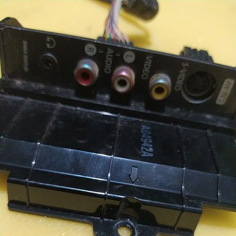 modul soket rca tv lcd samsung LA32R71BA
