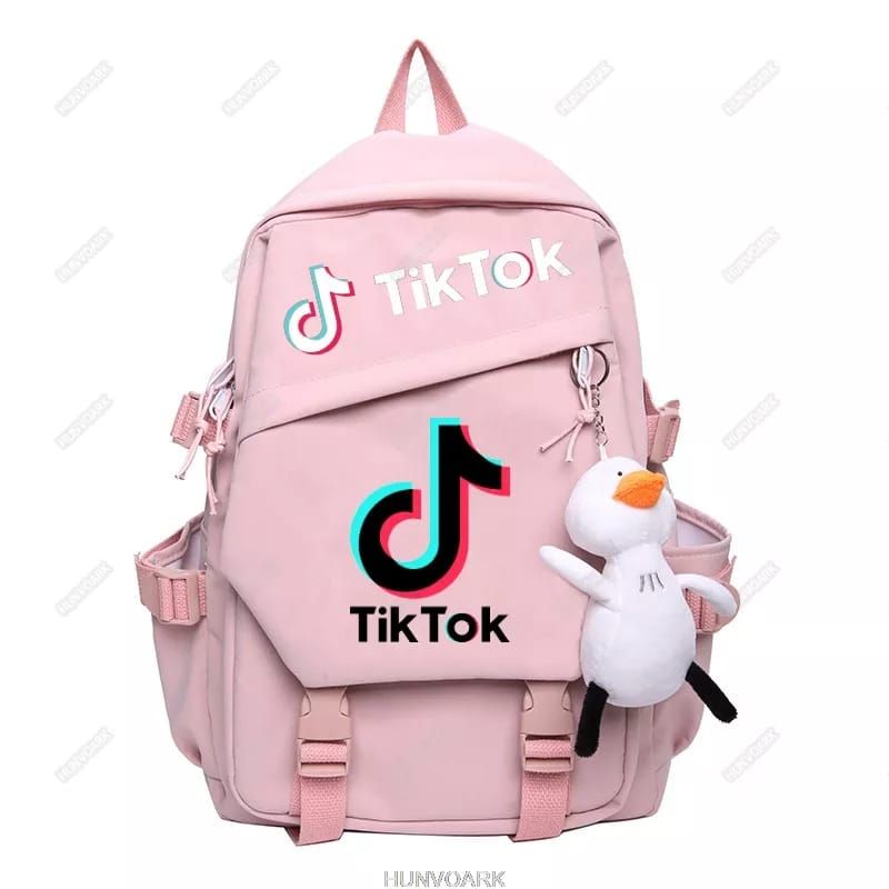 NIQABIS Tas Ransel Anak TikTok Tas Sekolah Anak SD SMP SMA Remaja Cewek Cowok Laki Perempuan