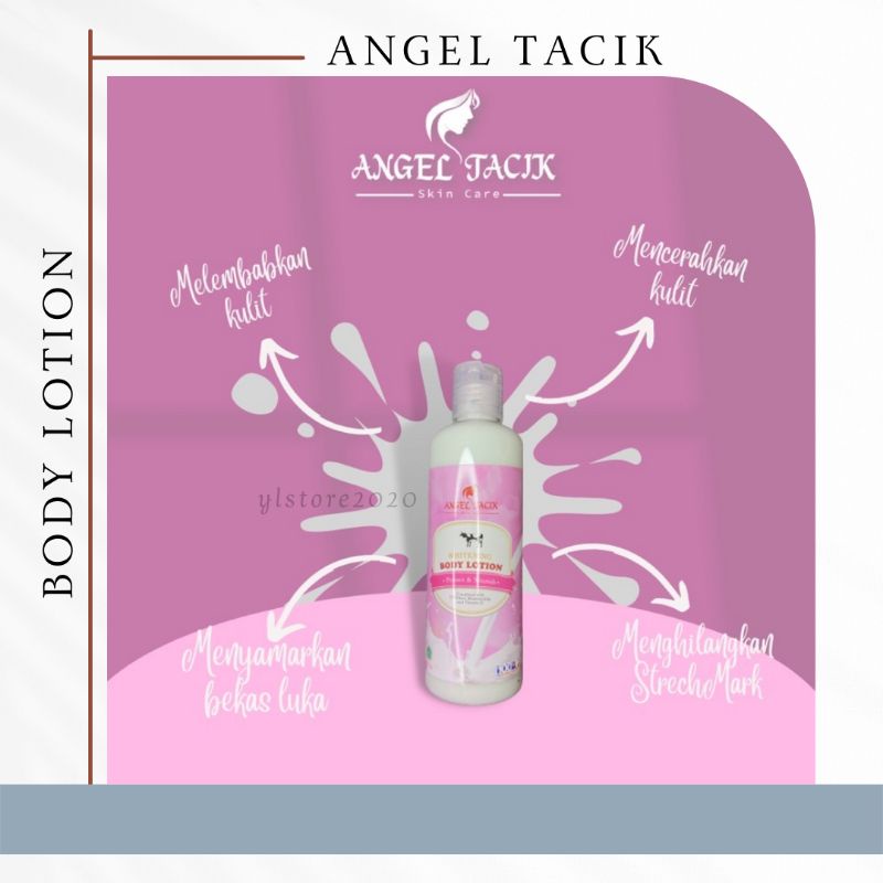 Body Lotion Pemutih Body Lotion Angel Tacik Hb Hand Body Angel Tacik
