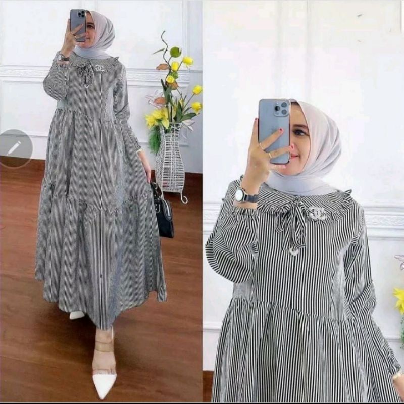 FASHION GAMIS MUSLIM | TARI MAXI | TYARA MAXI DRESS