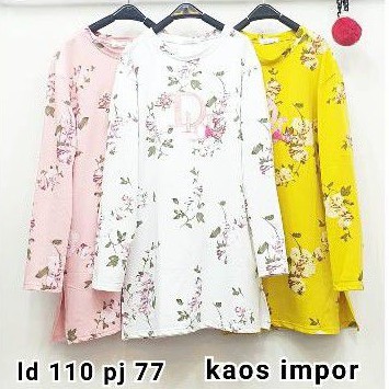 TUNIK KAOS IMPORT PREMIUM/ATASAN PREMIUM IMPORT