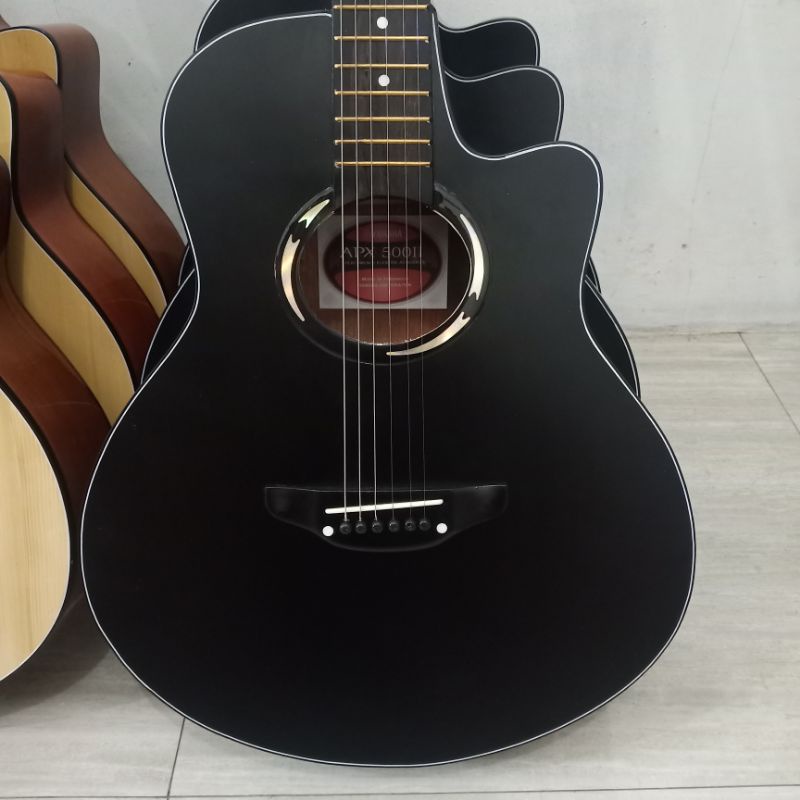 Paket komplit Gitar APX 500ii Custom Akustik / Elektrik