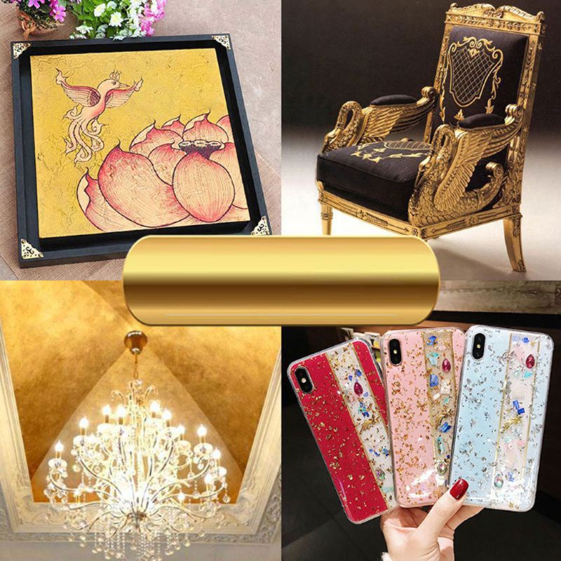 Glitter 10g Gold Silver Foil Decorative Paper Resin Mold Fillings  Resin Jewelry Making