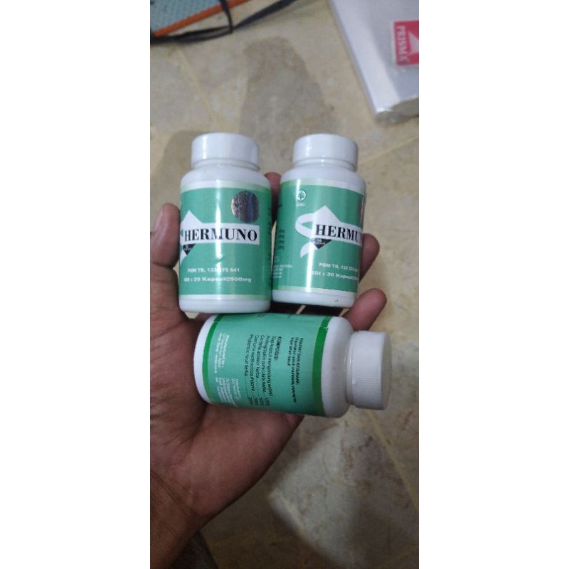 HERMUNO HERBAL INTOXIC Asli obat parasit