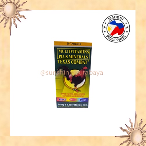 TEXAS COMBAT Multivitamin Ayam Aduan