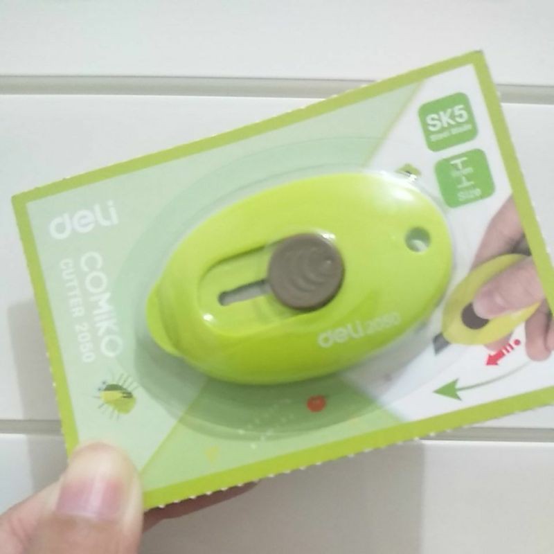 

Mini Green Opaque Cutter Deli 4x6 cm