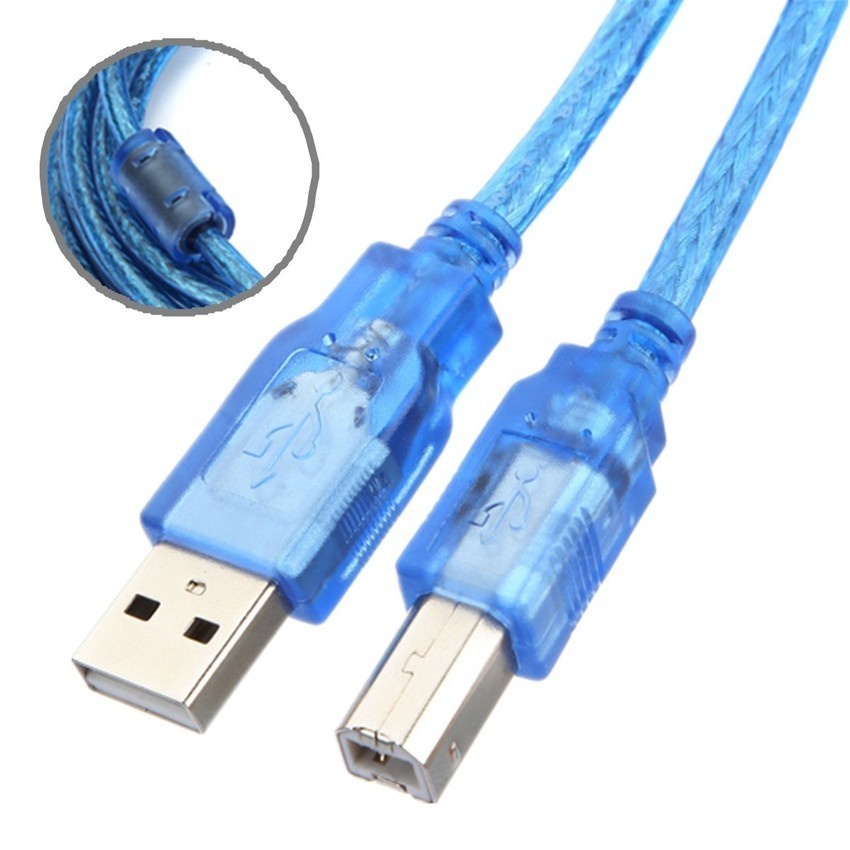 Kabel USB Printer HP Canon Epson Brother Xerox 5m garansi