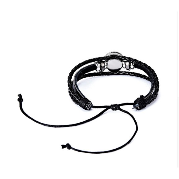 ⭐Gogoland⭐ A004 GELANG ZODIAK GLOW IN THE DARK GELANG UNISEX GELANG WANITA PRIA GELANG KOREA COD-4