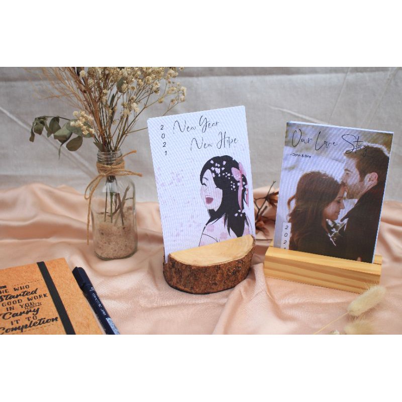 

Kalender Meja 2021/Petitoclover Watercolor Illustration Calendar 2021