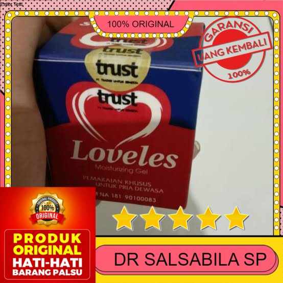 100% ORIGINAL PROMOOO LOVELESS ORIGINAL 100% AMAN