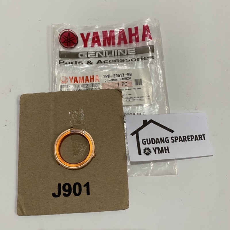 Gasket Exhaust Paking Knalpot Fino 125 Mio M3 S Z 125 Soul GT125 2PH-E4613-00