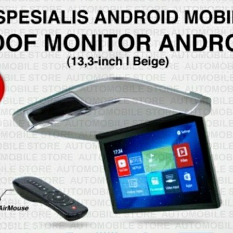 tv palfond android mtech + double din android thump voice command