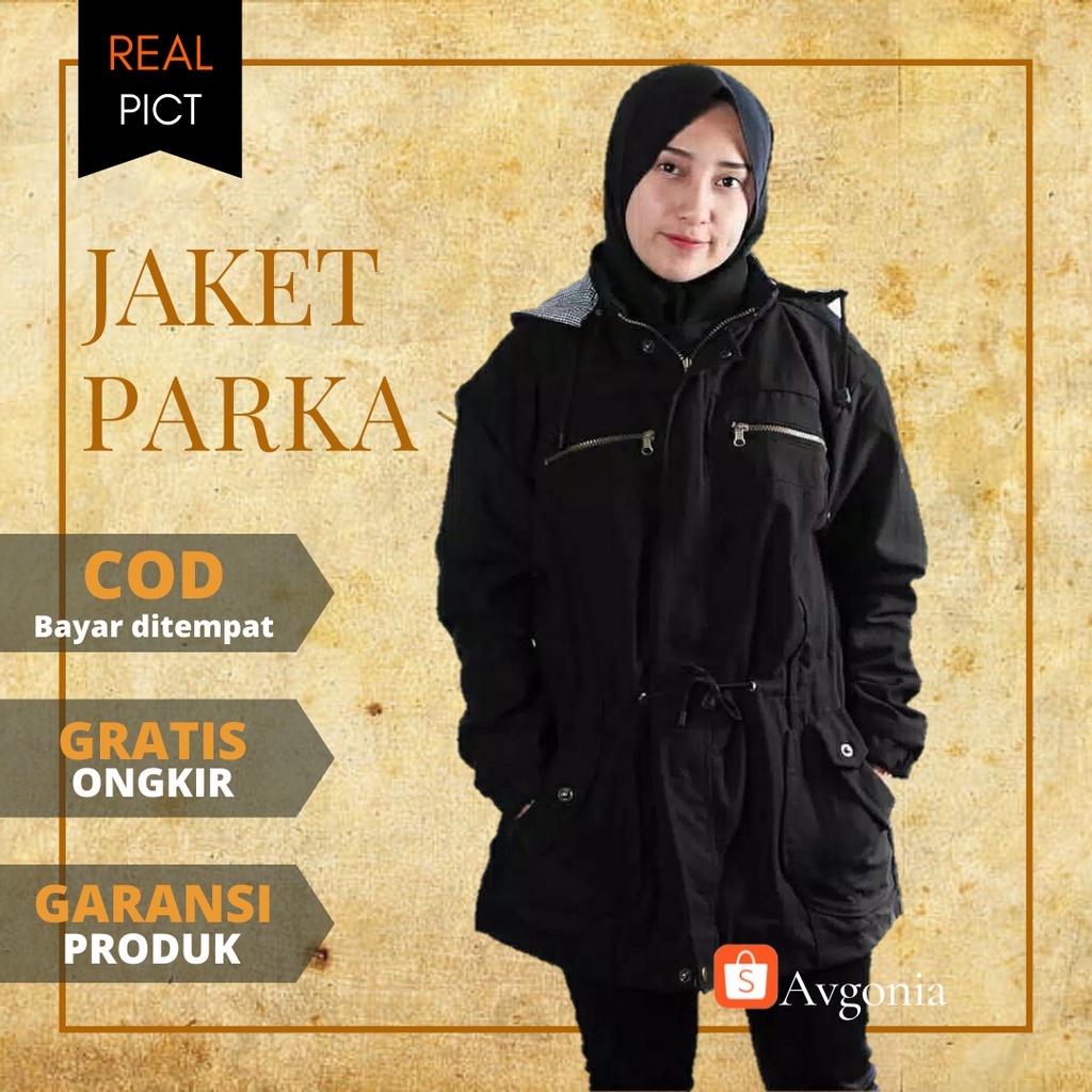 Jaket Wanita Kekinian Terbaru Parka Cewek