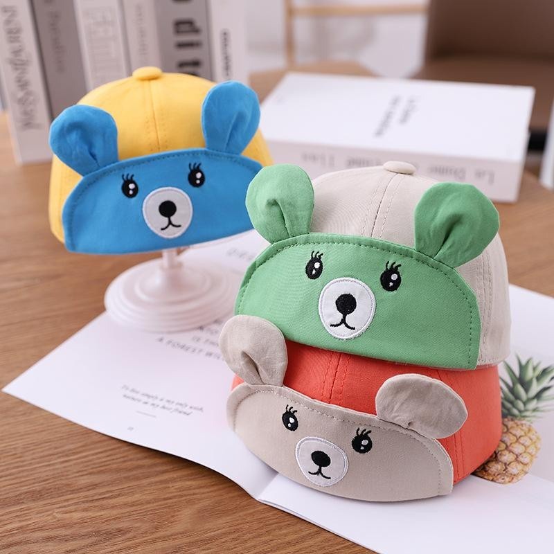 OSM JKT T5364 Topi Hat Fashion Anak Bayi Laki-laki & Perempuan Motif Mouse Telinga Cute Unisex-5