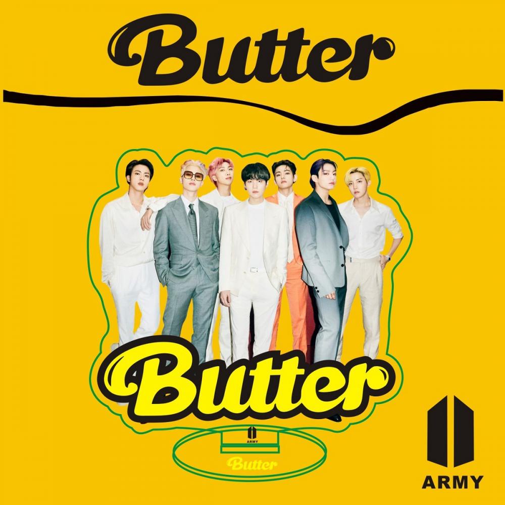 Kpop Bts New Album Butter Stand Acrylic Stand Desktop Decoration