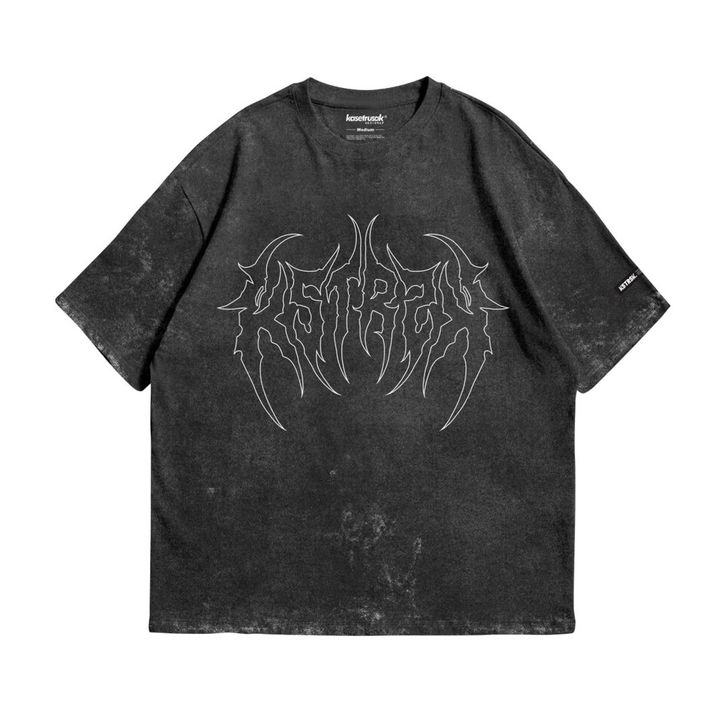 Kasetrusak - Oversized Wash T-Shirt Looser