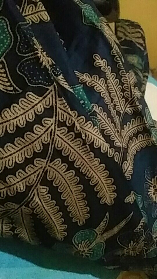 Hem Batik Pria Pendek Lawasan Sogan/pari Sulur/parang Black/merak Papua Ori By Batiek Solo Dc270927