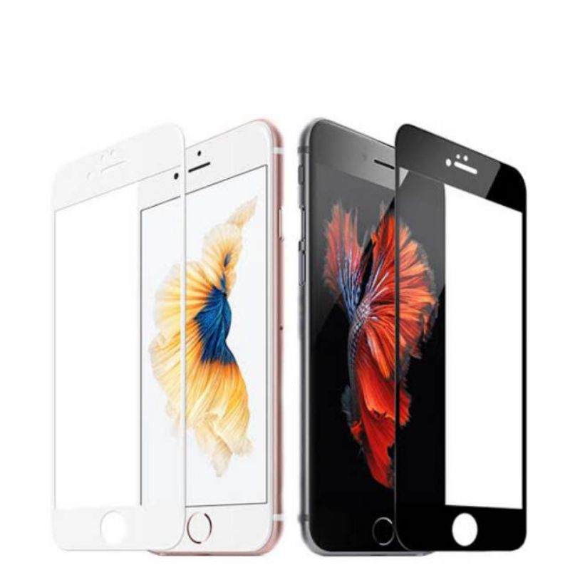 TEMPERED GLASS IPHONE 6+ FULL COVER KUALITAS PREMIUM