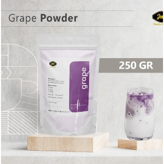 JnC Grape Powder 250gr I Bubuk Minuman Rasa Anggur