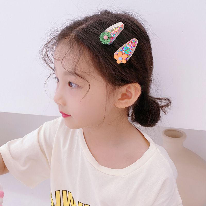 TERBARU Jepit Anak Lucu Imut Fashion Korean Hair Pin 1 Set 5pcs