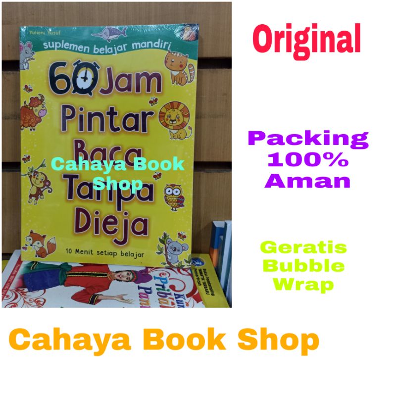 6 Jam Pintar Baca Tanpa Dieja