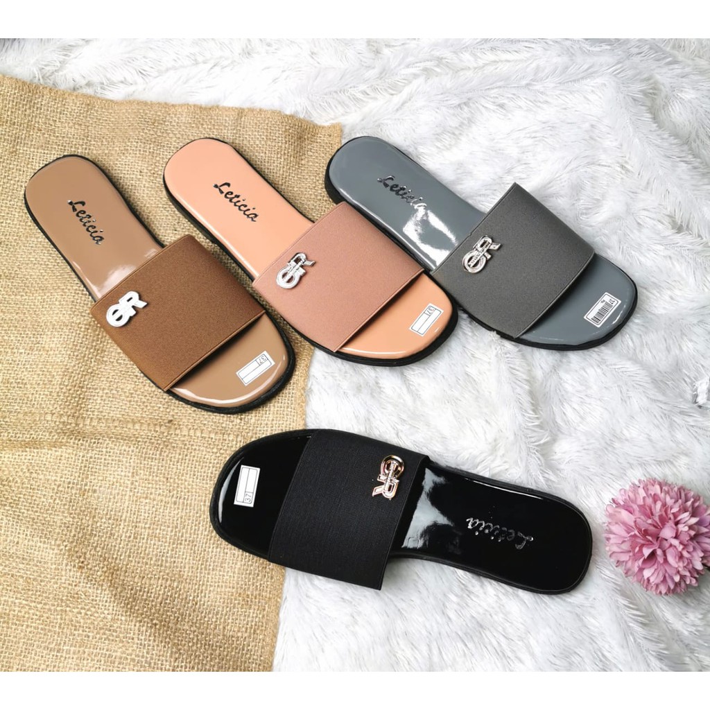 Leony - Sandal Teplek Karet Kokop