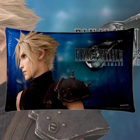 Sarung Bantal Kepala Game Final Fantasy VII Remake Cloud Strife
