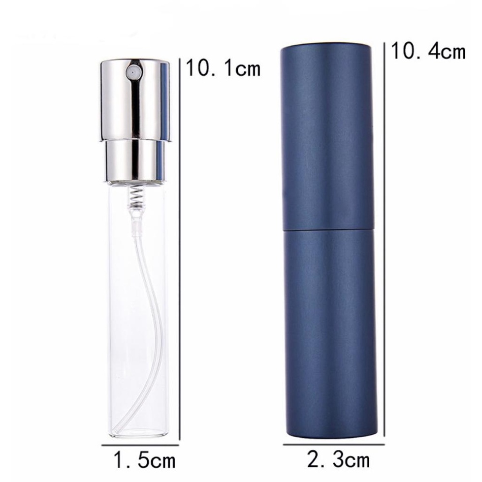 Botol Parfum Refill Twist &amp; Spray 10ml Botol Travel Model Gincu Putar 10ml Botol Atomizer Twist 10ml Botol Parfum Mini Travel Portable Twist 10ml Botol Atomizer Putar 10ml