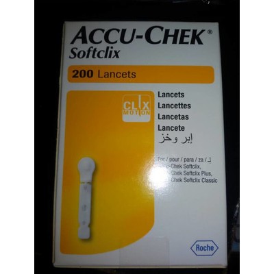 Lancet / jarum accu check isi 100