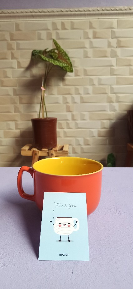 Nolimit Hampers Lebaran Mug Mangkok + Mug Keramik Mug Sup Besar 750 Ml Stoneware Tebal