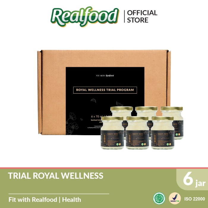 Realfood Trial Program Royal Wellness Fully Concentrated Bird's Nest