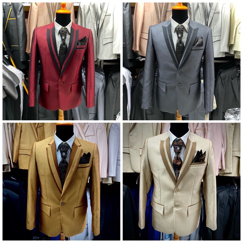 SETELAN JAS WEDDING BAHAN SEMI WOOL JAS PENGANTIN JAS PRIA STELAN JAS