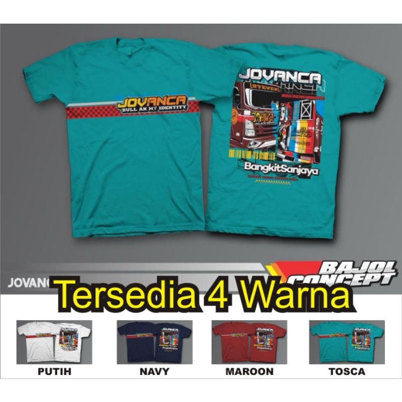 JOVANCA Original - kaos truck jovanca rebecca concept pbtc prabowo bersaudara blackteam pendowo peda