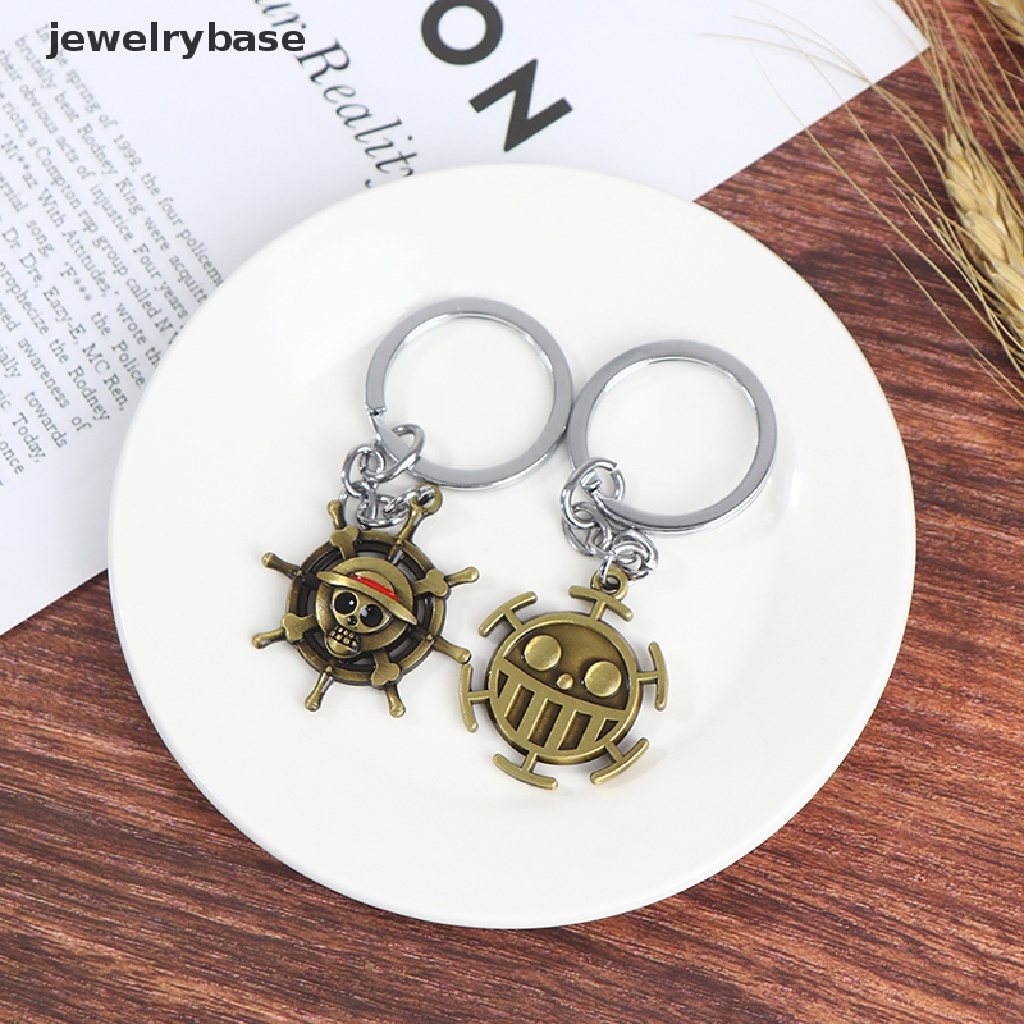 (jewelrybase) Gantungan Kunci Bentuk Kapal Bajak Laut Anime One Piece