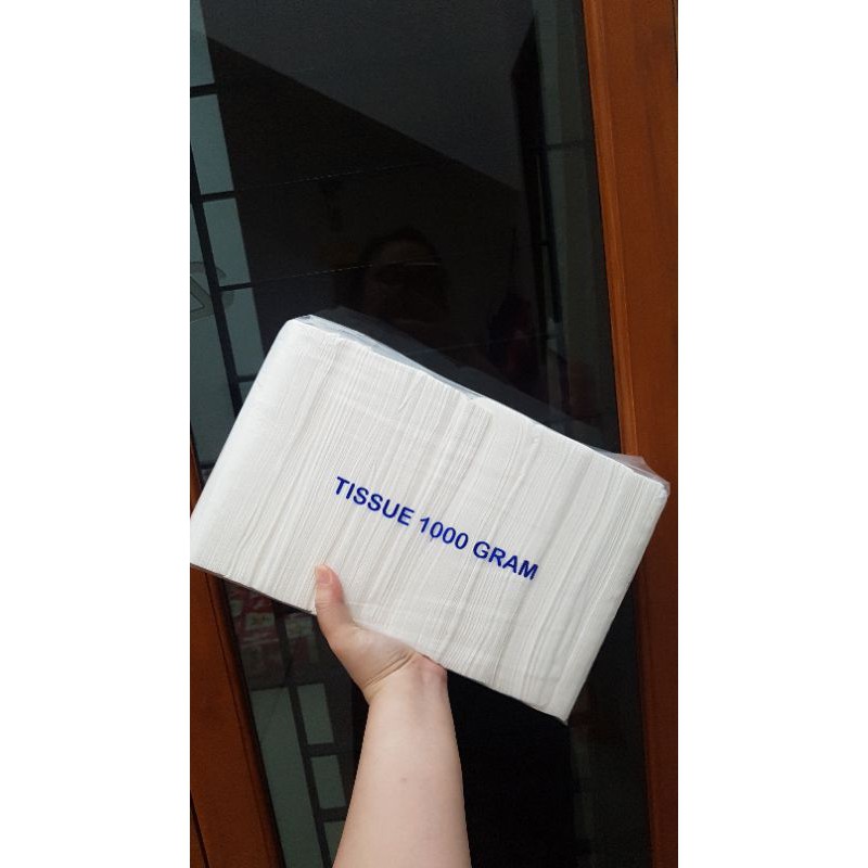 Facial Tissue 2 ply Curah Kiloan 1 Kg 1200 Lembar Tissu Wajah Tisu Muka