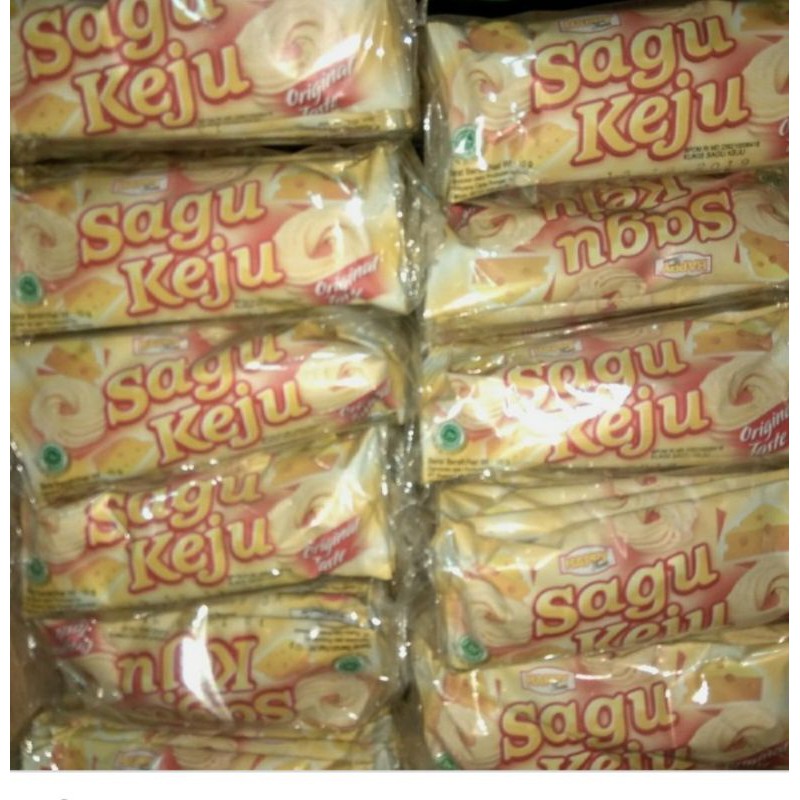 

Sagu keju Biskuit sachet isi 20pcs